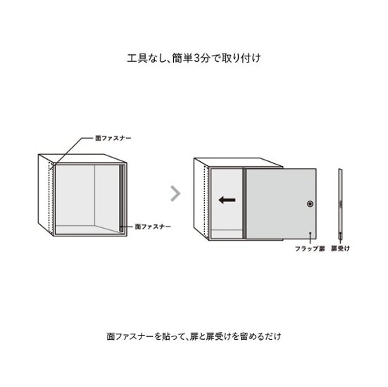 スタッキングシェルフ用FLAP【OPEN SHELF PROJECT】 画像