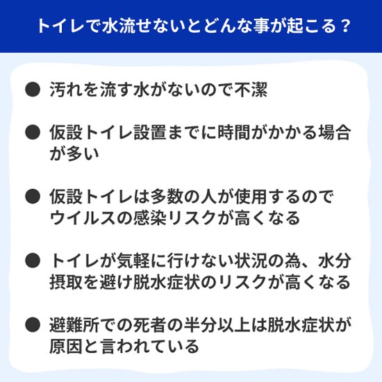 緊急・災害時　非常用　簡易トイレ50回分画像