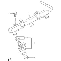 デリバリパイプ　ジムニーJB23W　1型～3型　100001～310000の画像