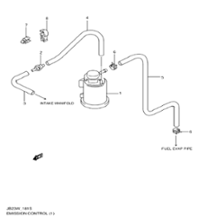 エミッションコントロール　１型　　JB23W　100001～310000の画像
