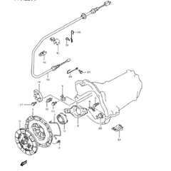 MT　クラッチ　　ジムニーJB23W　　100001～310000の画像