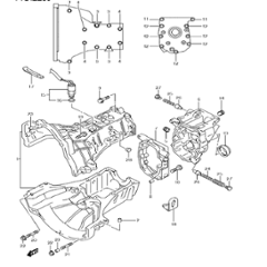 MT  トランスミッションケース　　　ジムニーJB23W　　100001～310000の画像