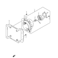 フォグランプ　　JB23W  100001~310000の画像