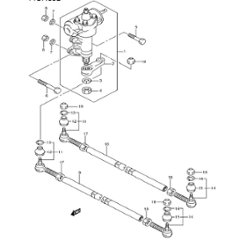 ステアリングユニット　　JB23W  100001~310000の画像