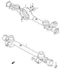 アスクルハウジング　2WD  JB23W  100001~310000の画像