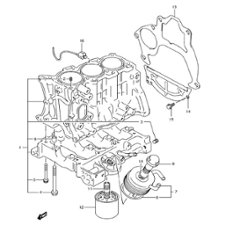 シリンダ　　ジムニー　JB23W　4型　310001～400000の画像