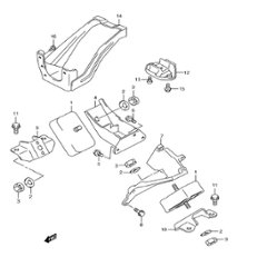 エンジンマウンチング　MT　ジムニー JB23W  4型　310001～400000の画像