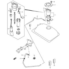 フューエルポンプ　　ジムニー　JB23W 4型　310001～400000の画像