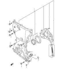 オイルポンプ　　ジムニー　JB23W 4型　310001～400000の画像