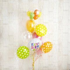 キャンディーカラードット＆マーブルでHAPPY BIRTH DAY！の画像