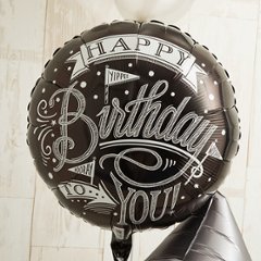 シルバー×グレーで大人Birthdayアレンジ 画像