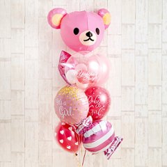 Cutie PinkeyBearでベビーシャワー（ピンク）の画像