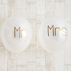 シンプルゴールドMr.&Mrs.　Weddingの画像