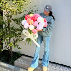 pastel cutie balloon bouquet(XL)の画像