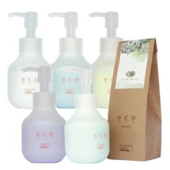 ＜話題の成分トステア＞しっとり仕上げ 「eco HBS Hair Milk 80g」 5種類の香り画像