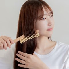デタングル　プレミアム 【日本製】　天然木デタングルコーム画像