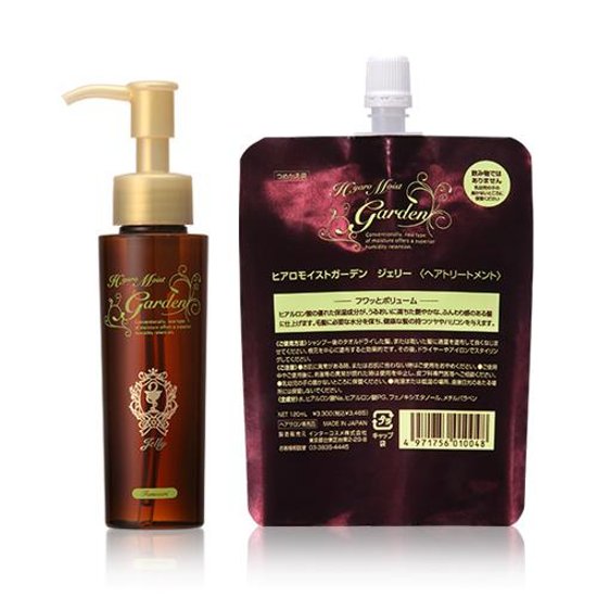 インターコスメ 「ヒアロモイストガーデン ジェリー」洗い流さないトリートメント80ｍL/120ｍL(リフィル)画像