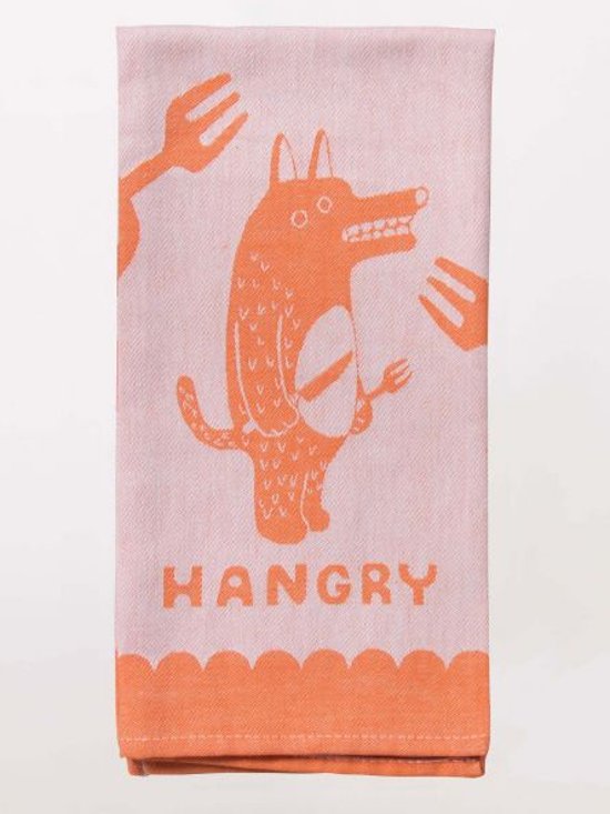 "Hangry" Dish Towel画像