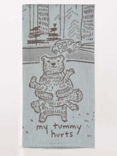 "My Tummy Hurts" Dish Towelの画像