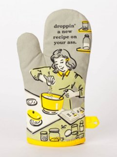 "Droppin' A Recipe on Your Ass" Oven Mittの画像