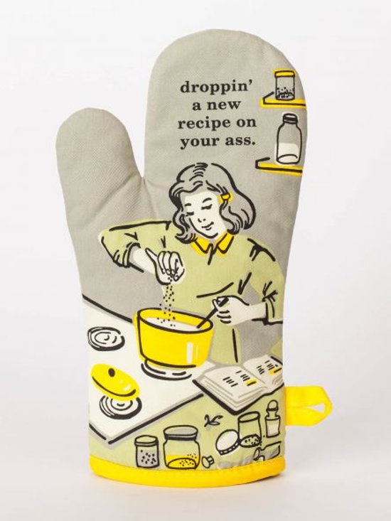 "Droppin' A Recipe on Your Ass" Oven Mitt画像