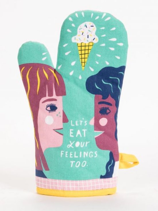 "Let's Eat Your Feelings Too" Oven Mitt画像