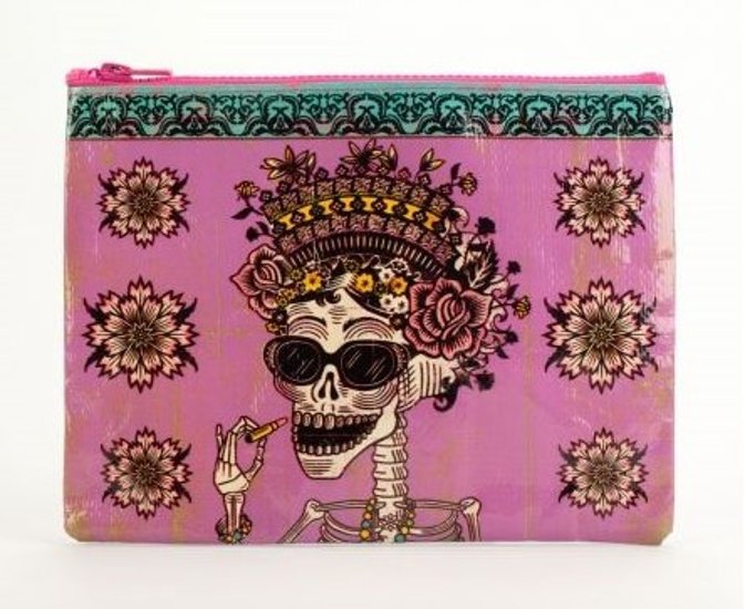 "Day of the Dead" Zipper Pouch画像