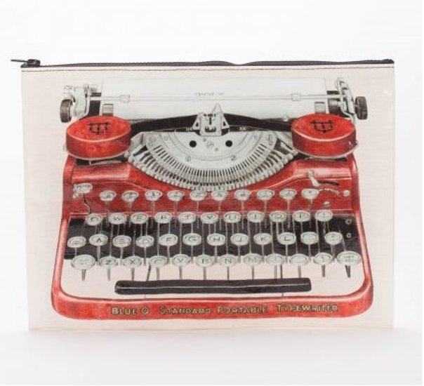 "Typewriter" Jumbo Pouch画像