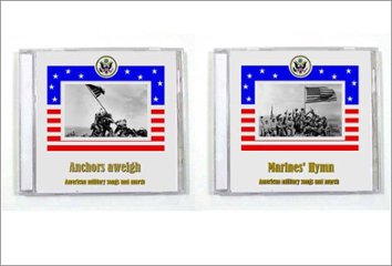 【送料無料】アメリカ軍歌集～CD2枚セットの画像