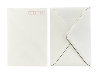 洋形1号封筒（ダイヤ貼／金縁入り）の画像