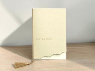 【印刷なし】招待状　トーマサインの画像