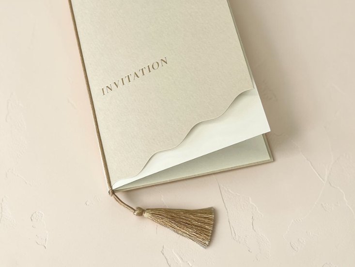 【印刷なし】招待状　トーマサイン画像