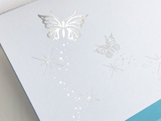 【印刷なし】招待状　パピヨン画像
