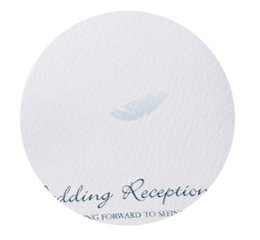 【印刷込】B4席次表　天使の羽画像