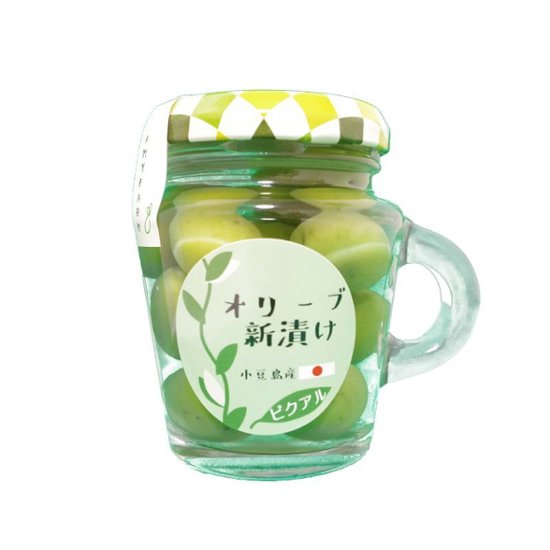 【2025年製造】小豆島オリーブの新漬け（ピクアル種）50 g｜AMYFARM画像
