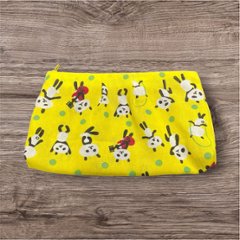 ティッシュケース ポーチ セット パンダ柄 かわいい カラフル 黄色 水玉 小物入れ 化粧ポーチ レディース おしゃれ ハンドメイド 布ポーチ ティッシュポーチ ミニポーチ 小物収納 収納ポーチ 雑貨画像