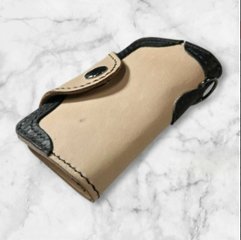 本革 ヌメ革 キーケース 4連 ナチュラル レザー 生成り 革 メンズ レディース シンプル エイジング 経年変化 手作り ハンドメイド コンパクト 鍵入れ おしゃれ 革小物 ギフト プレゼント画像