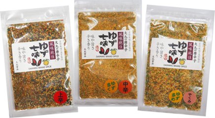 大丸の唐辛子 ゆず七味 30ｇ（中挽き一味使用）の画像