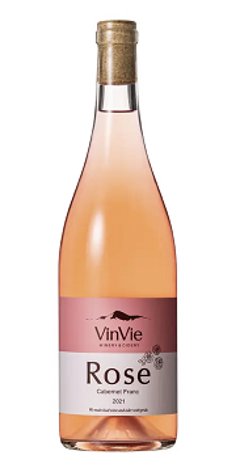 【ロゼ】VINVIE(ヴァンヴィ)　VINVIEロゼ カベルネフラン 2023の画像