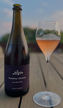 【ロゼ泡】ナゴミヴィンヤーズ　ベロニカ ペルシカ エクストラ ブリュット ロゼ Veronica Persica Extra Brut Rose NVの画像