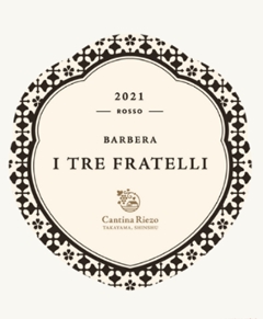 【赤】カンティーナリエゾー　バルベーラ イ トレ フラテッリ 2022の画像