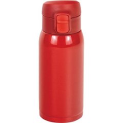 ギフト好適品 モテコ　ワンタッチ栓マグボトル（３５０ｍｌ） レッド RH-1672の画像