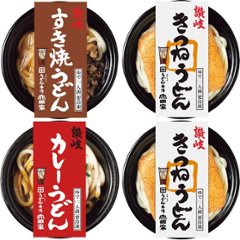 ギフト好適品 レンジで簡単　３種の個食讃岐うどんの詰合せの画像