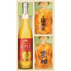 ギフト好適品 果実のゼリー＆フルーツ飲料セット JUK-25Rの画像