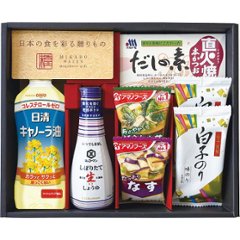 ギフト好適品 味香門和膳（みかどわぜん）アマノフーズ＆キッコーマン和食詰合せ MKD-20Nの画像