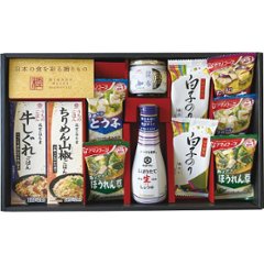 ギフト好適品 味香門和膳（みかどわぜん）アマノフーズ＆キッコーマン和食詰合せ MKD-30Nの画像