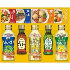 ギフト好適品 日清ヘルシーオイル＆バラエティ調味料ギフト N-30の画像