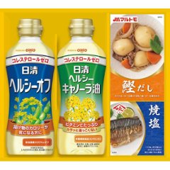 ギフト好適品 日清ヘルシーオイル＆バラエティ調味料ギフト N-15の画像