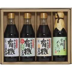 ギフト好適品 寺岡家の有機醤油・調味料詰合せ SHY-30Aの画像