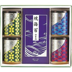 ギフト好適品 山本山　海苔・銘茶詰合せ YNT-505の画像